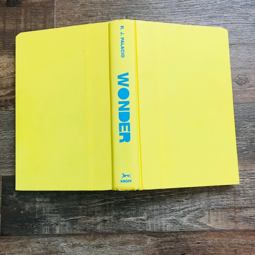 “Wonder” book by R.J. Palacio